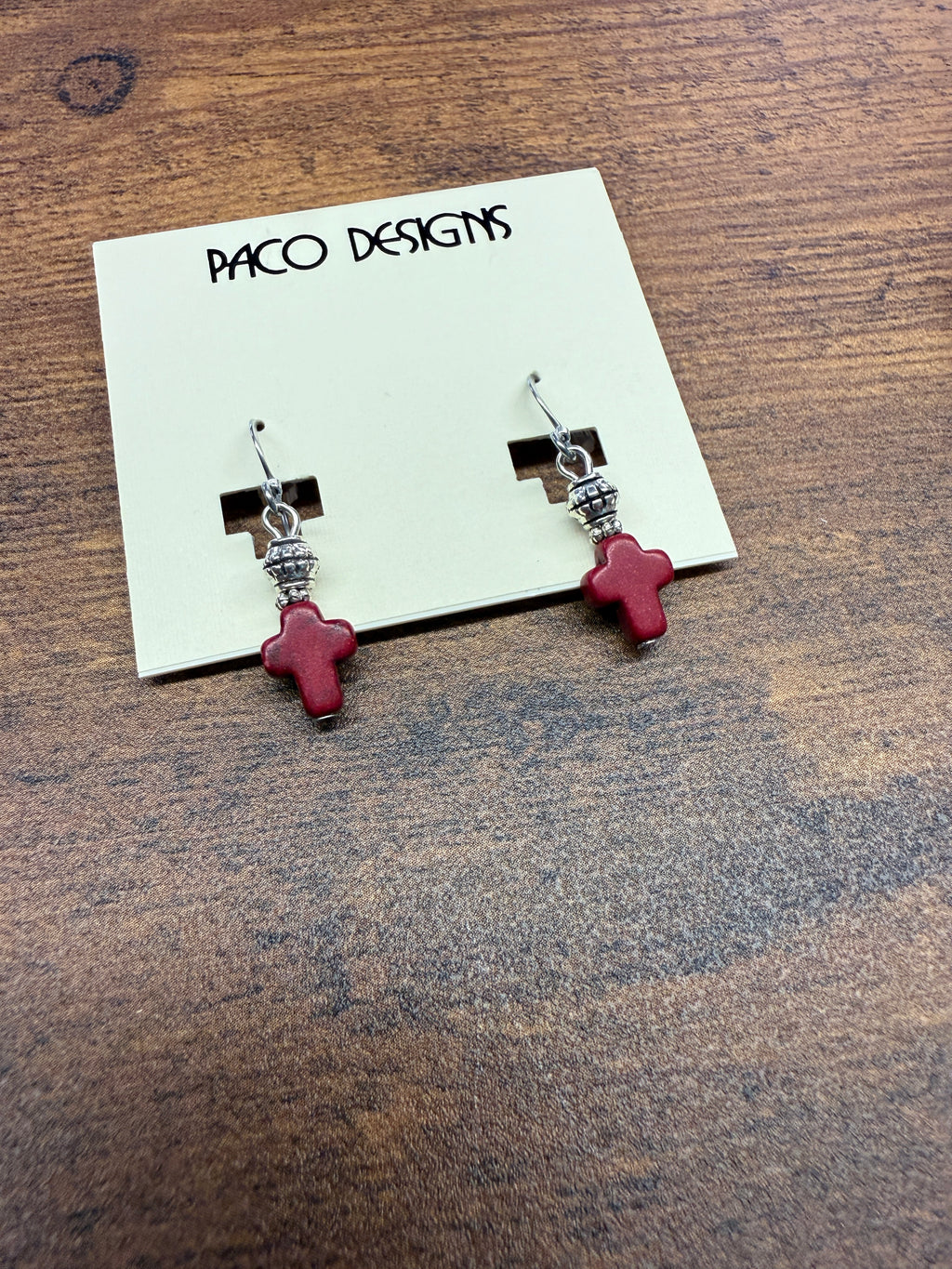 Fun Dainty Multi-color Cross Earrings