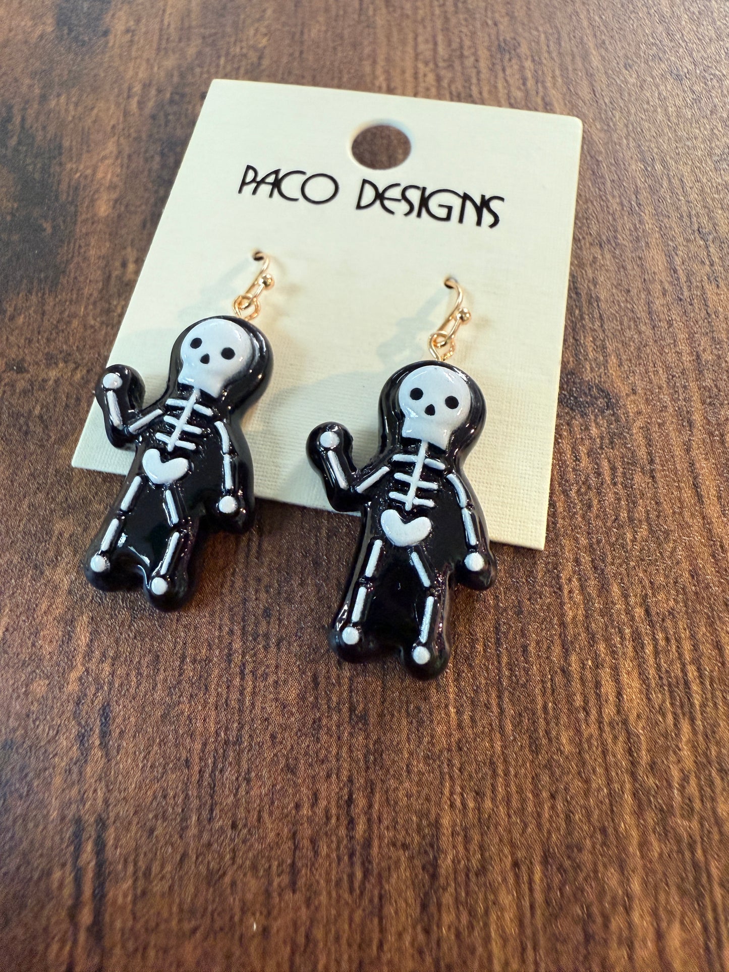 Cutesy Little Skeleton Earrings