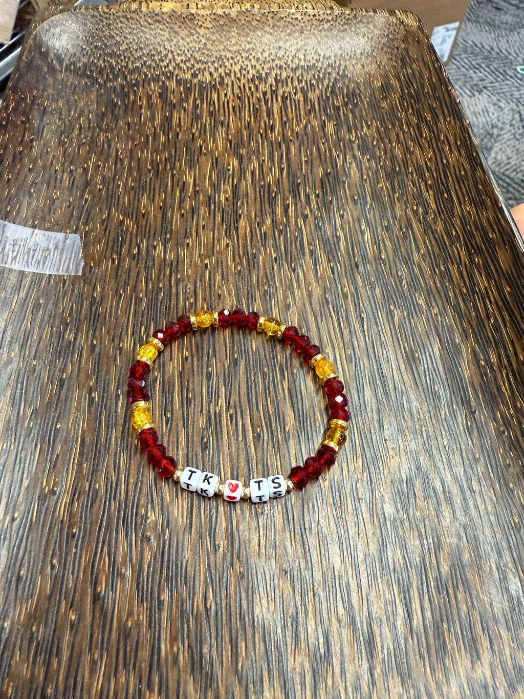 TK <3 TS Fabulous Faceted Beaded Bracelet