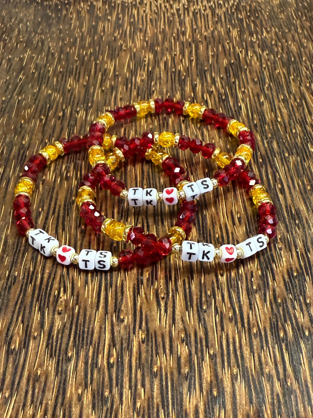 TK <3 TS Fabulous Faceted Beaded Bracelet