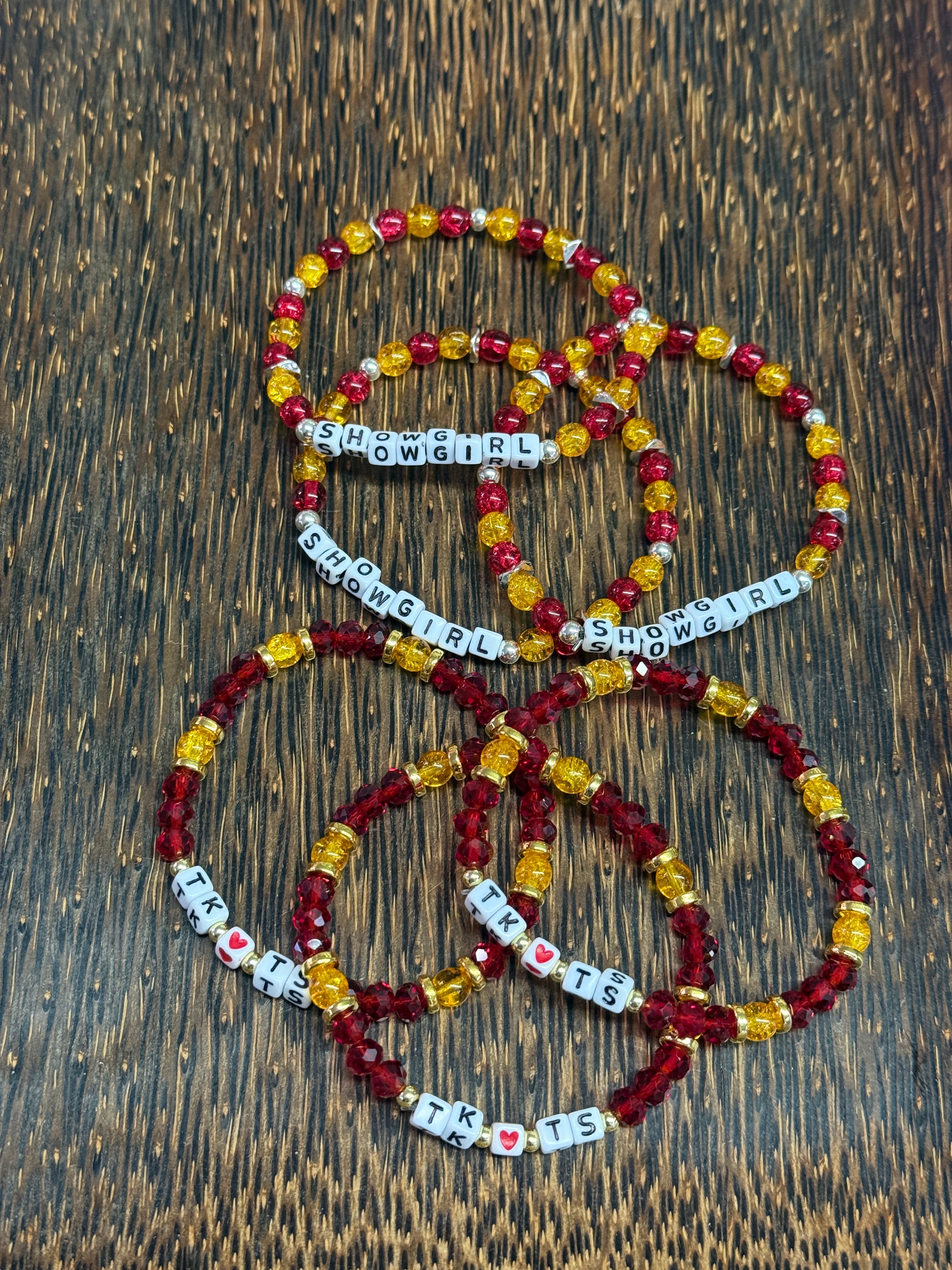 TK <3 TS Fabulous Faceted Beaded Bracelet