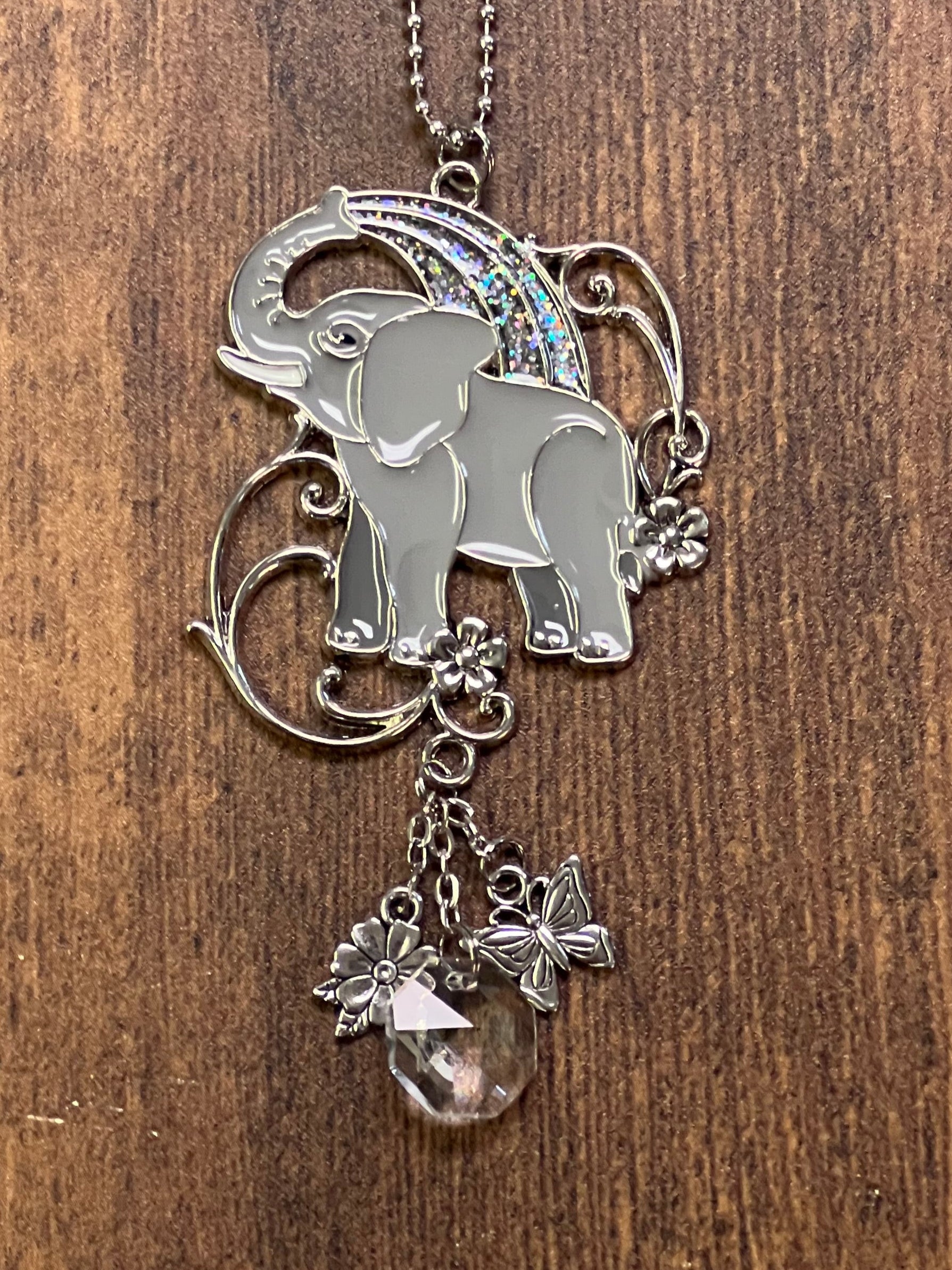 Elephant Shower Car Charm