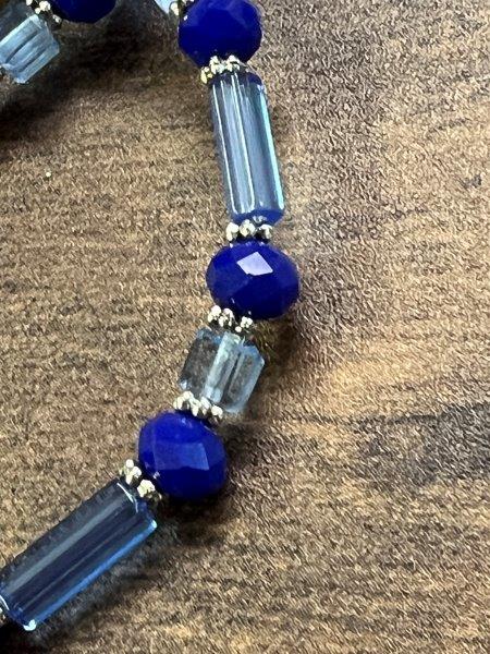 KC Royals Faceted Bracelet