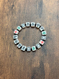 Mahjong Inspired Beaded Bracelet