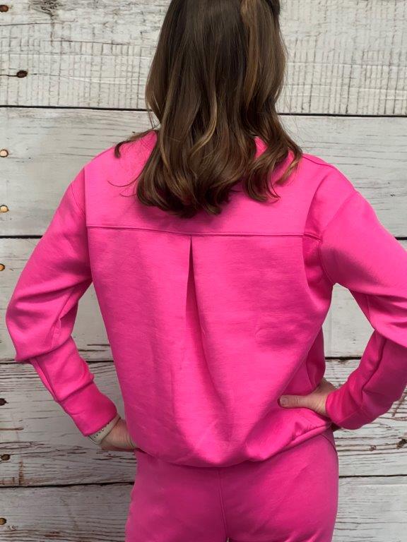 Pink jogger set