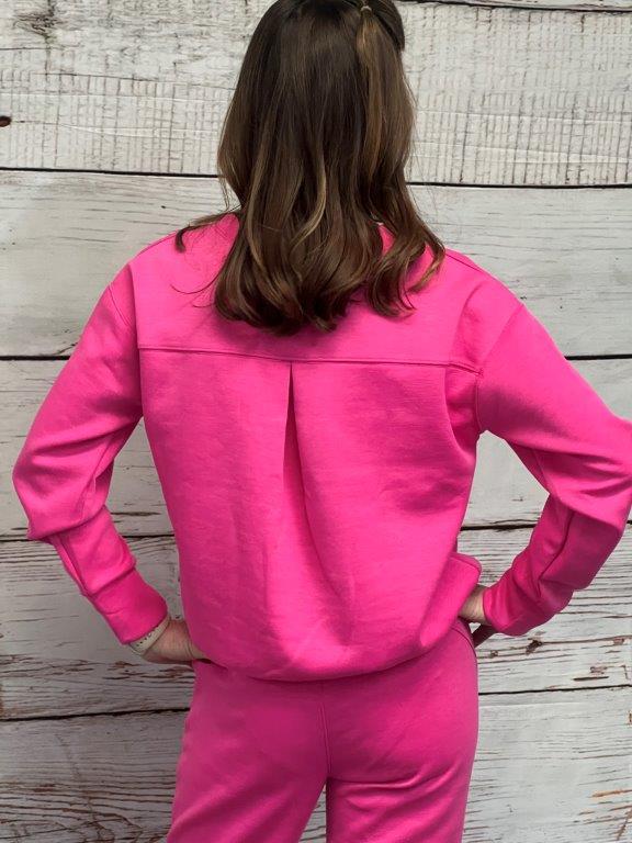 Pink jogger set