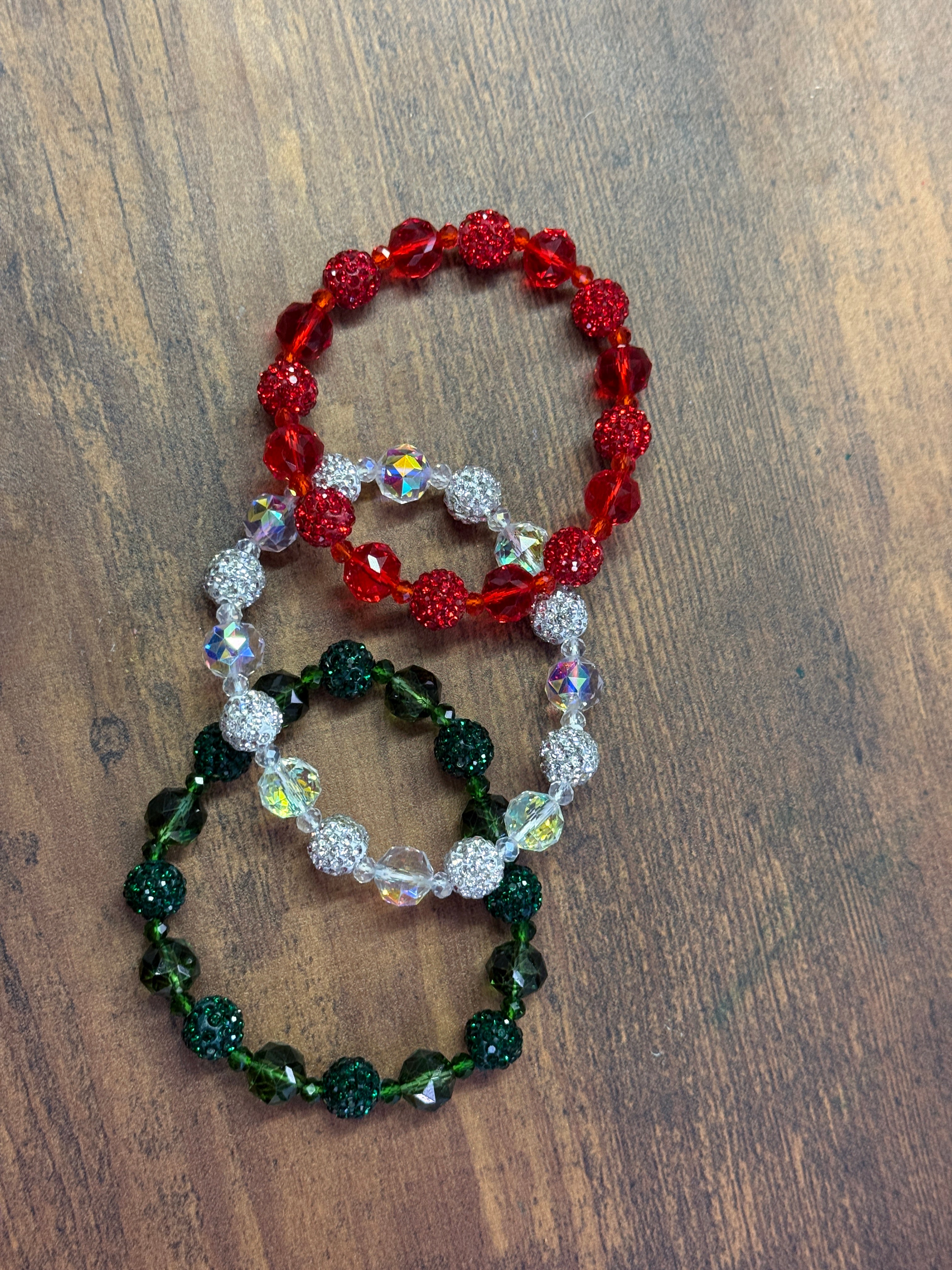 Holiday Bracelet Stack! Set of 3 Bracelets
