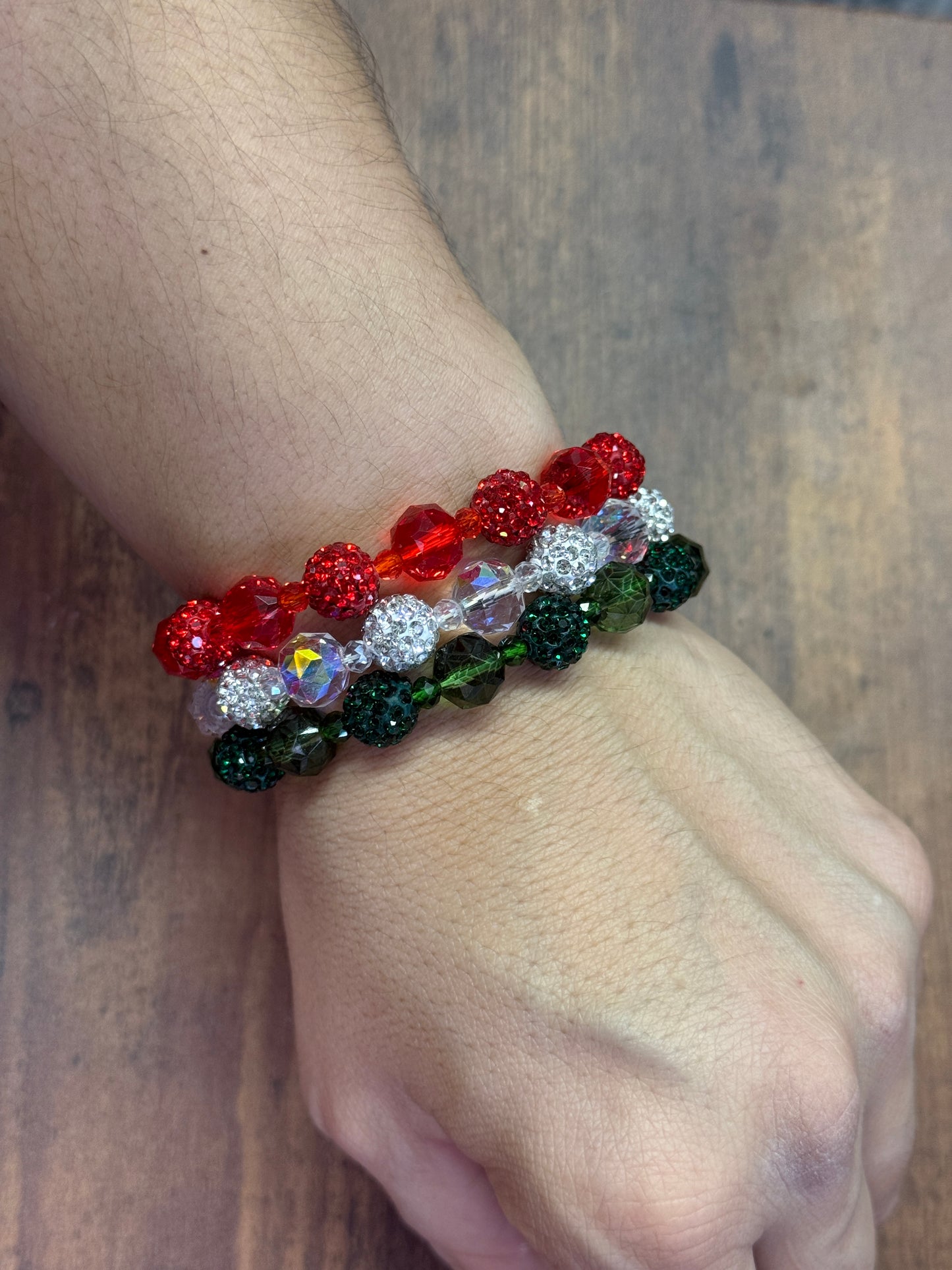 Holiday Bracelet Stack! Set of 3 Bracelets