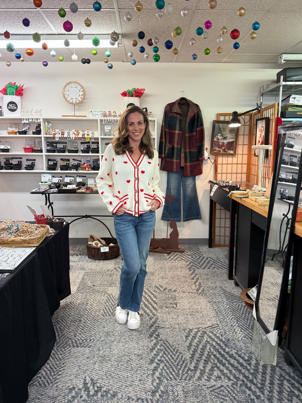 Sweetheart Valentine Heart Cardigan