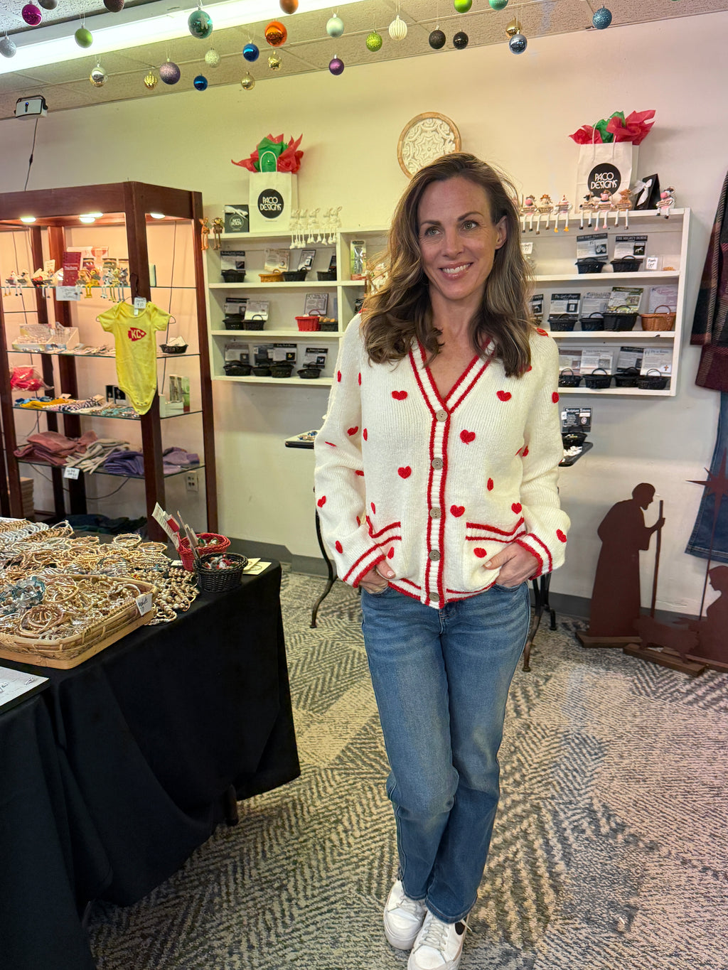 Sweetheart Valentine Heart Cardigan