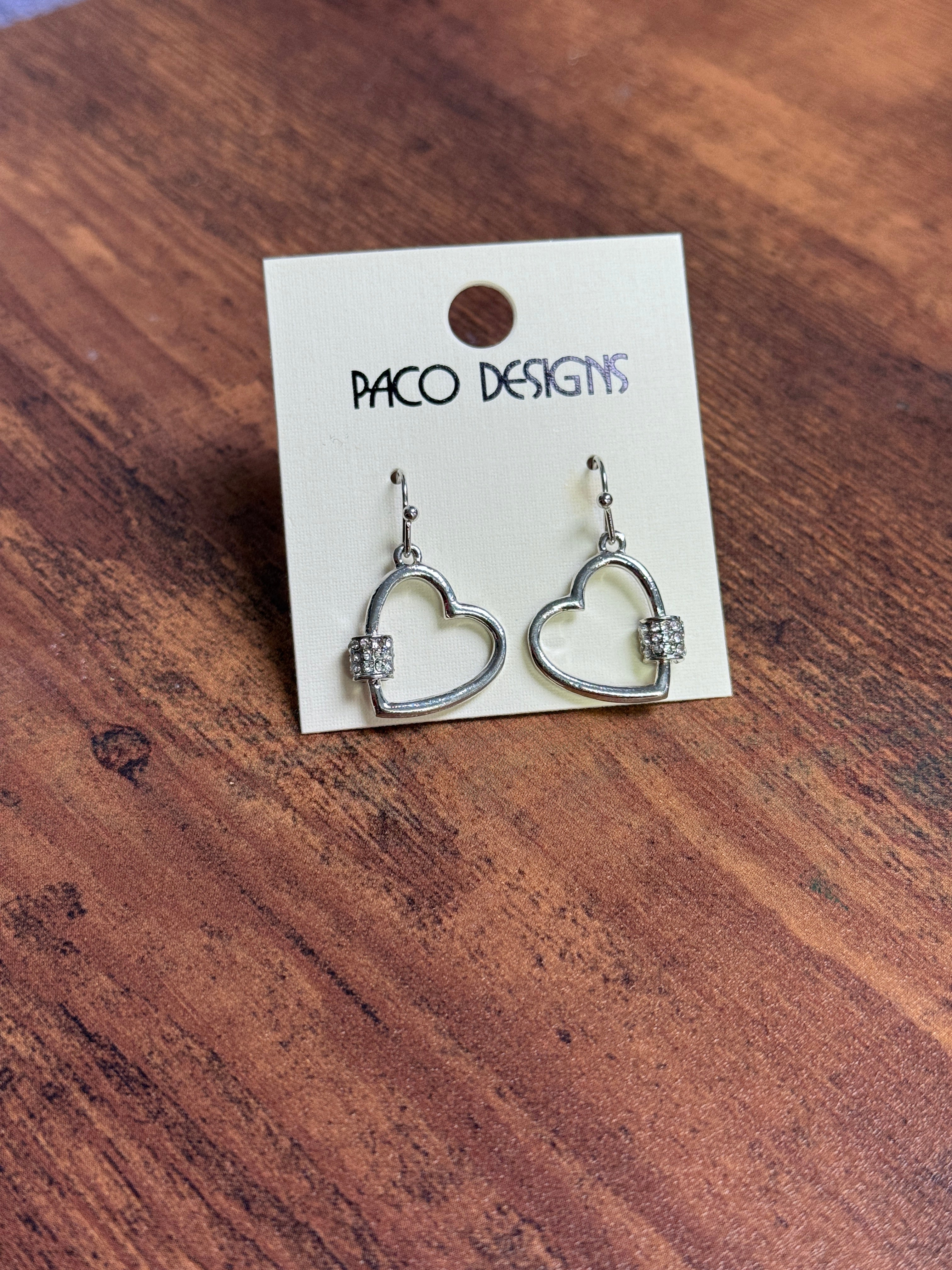 Shiny Little Valentine Heart Earrings