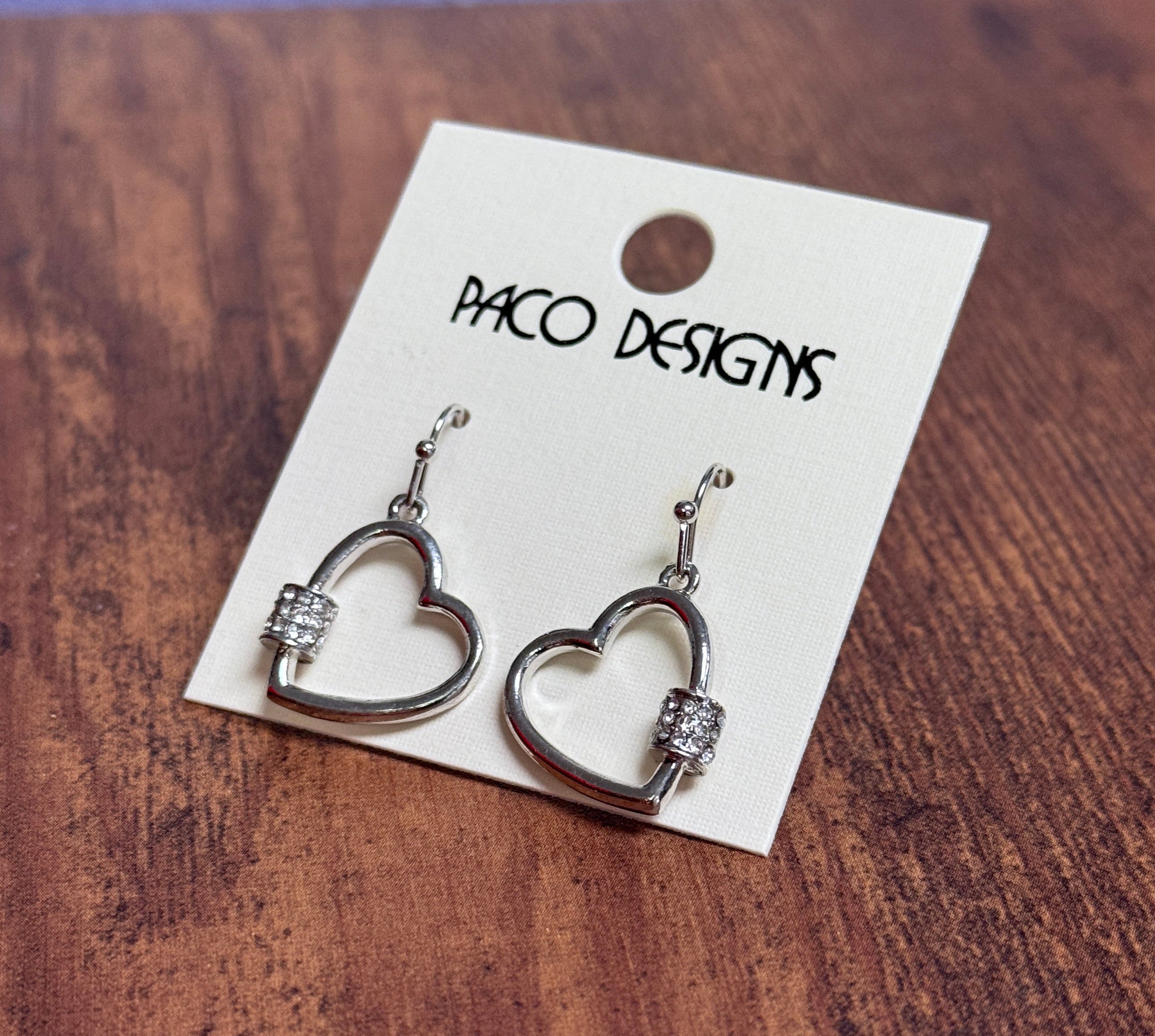 Shiny Little Valentine Heart Earrings