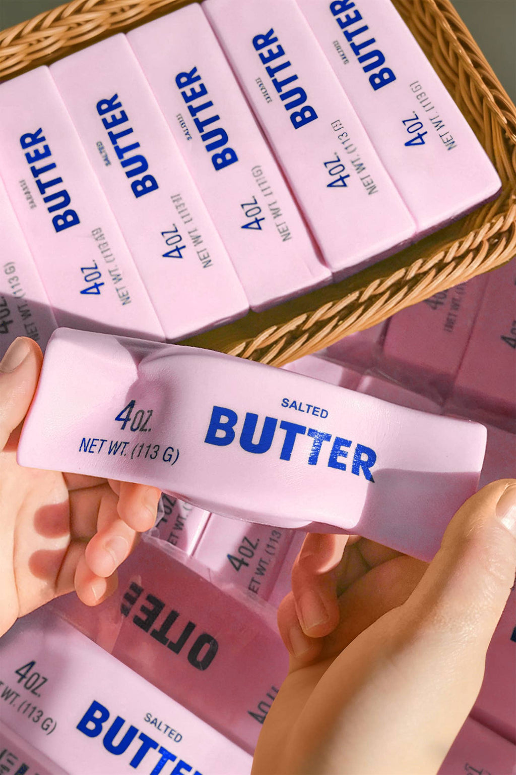 Slated Butter Relieve Pressure Squishy Toy