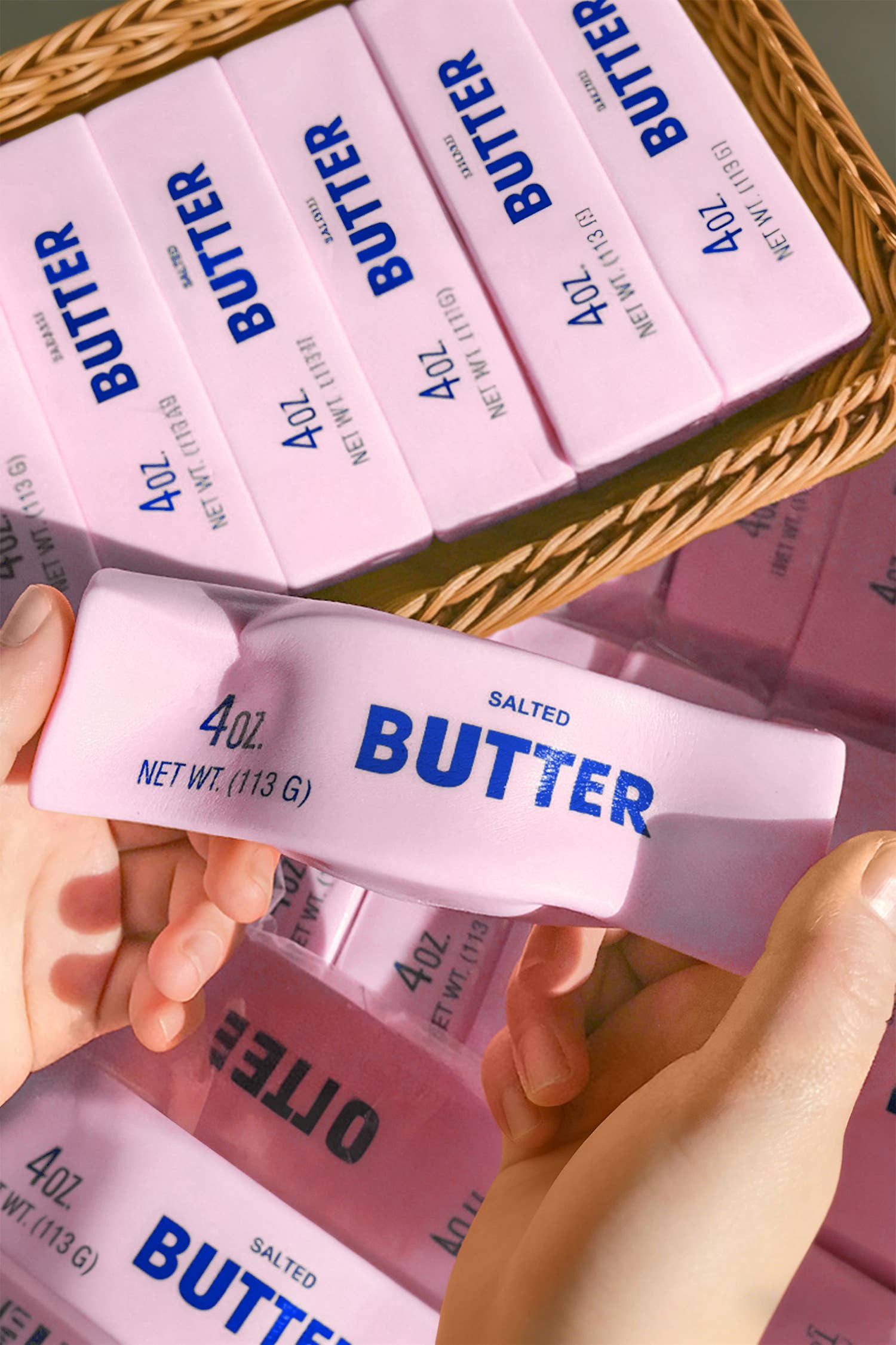 Slated Butter Relieve Pressure Squishy Toy