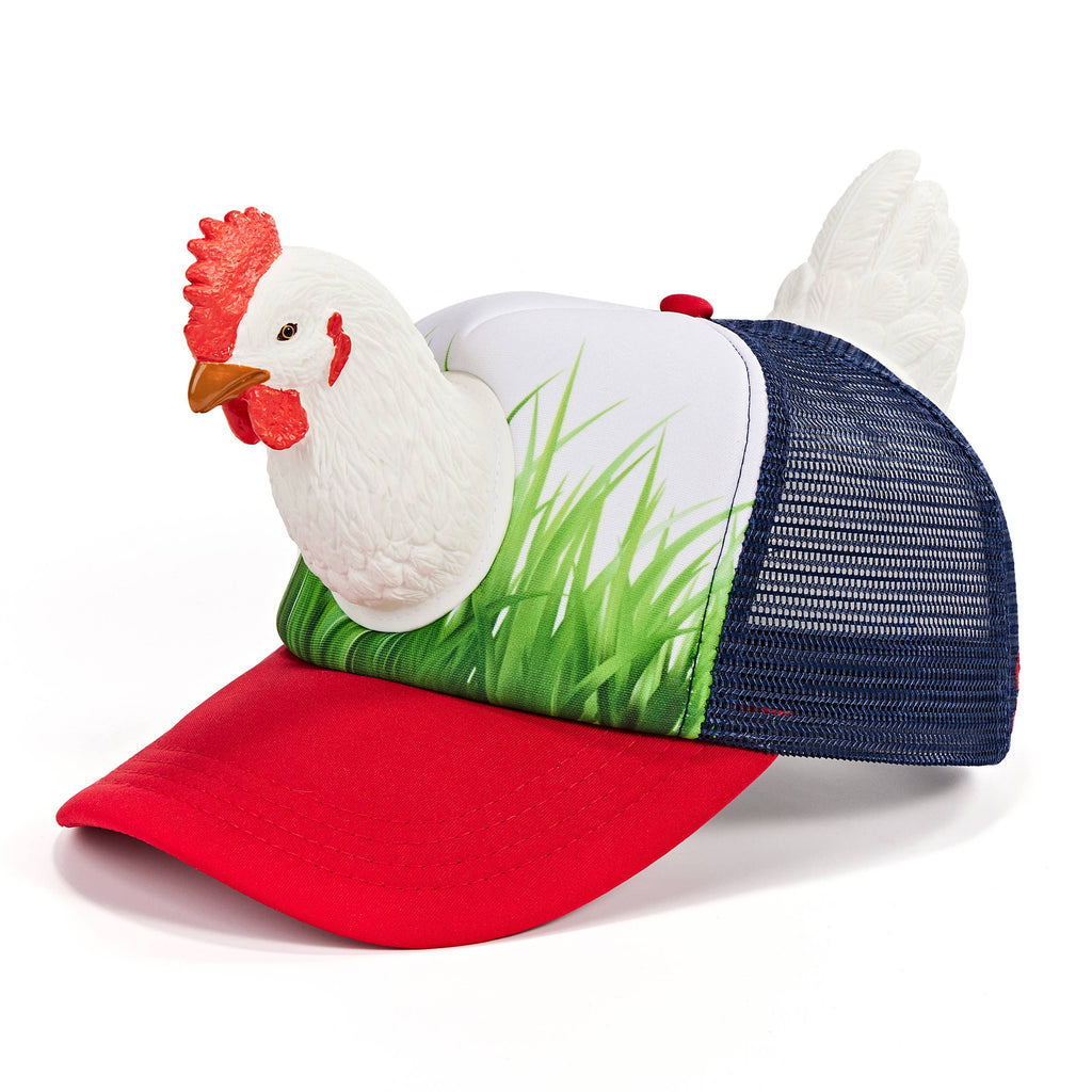 Chicken | Unisex Trucker Hat Base Cap Mesh Back