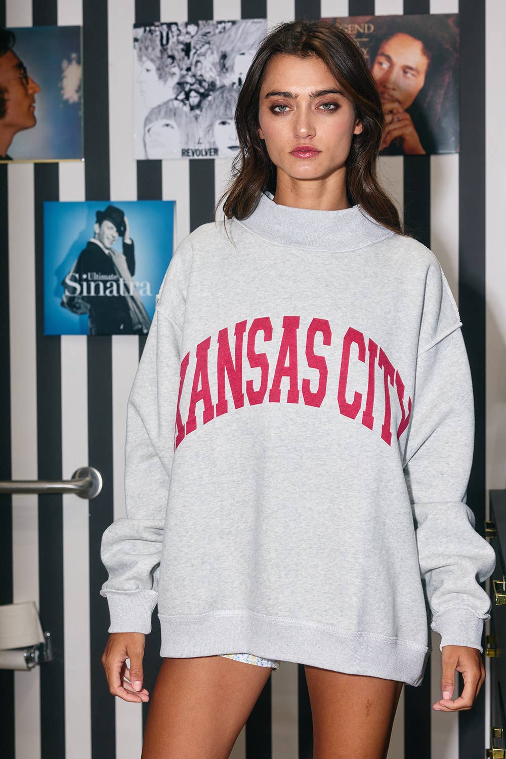 KANSAS CITY Reversible  Sweatshirts