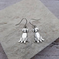 Silver Cute Dog Earrings
