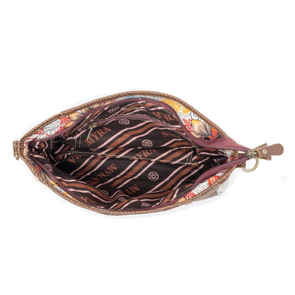 MesaTrail Dahlia Crossbody Bag in Wild Floral Print