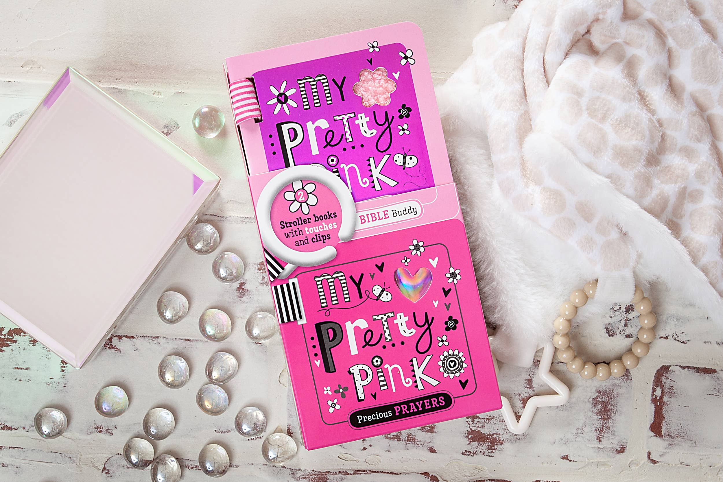 My Pretty Pink Stroller Book Set (Valentine's Day Gifts)