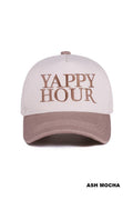 Yappy Hour Two Tone Canvas Cotton Hat