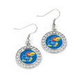 NCAA Kansas Jayhawks Dimple Earrings