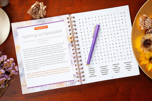 100 Meditations on the Words of Jesus (Word Search Devo)