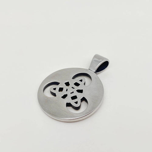 Celtic Concentric Knot Stainless Steel Pendant - MJ/MNP