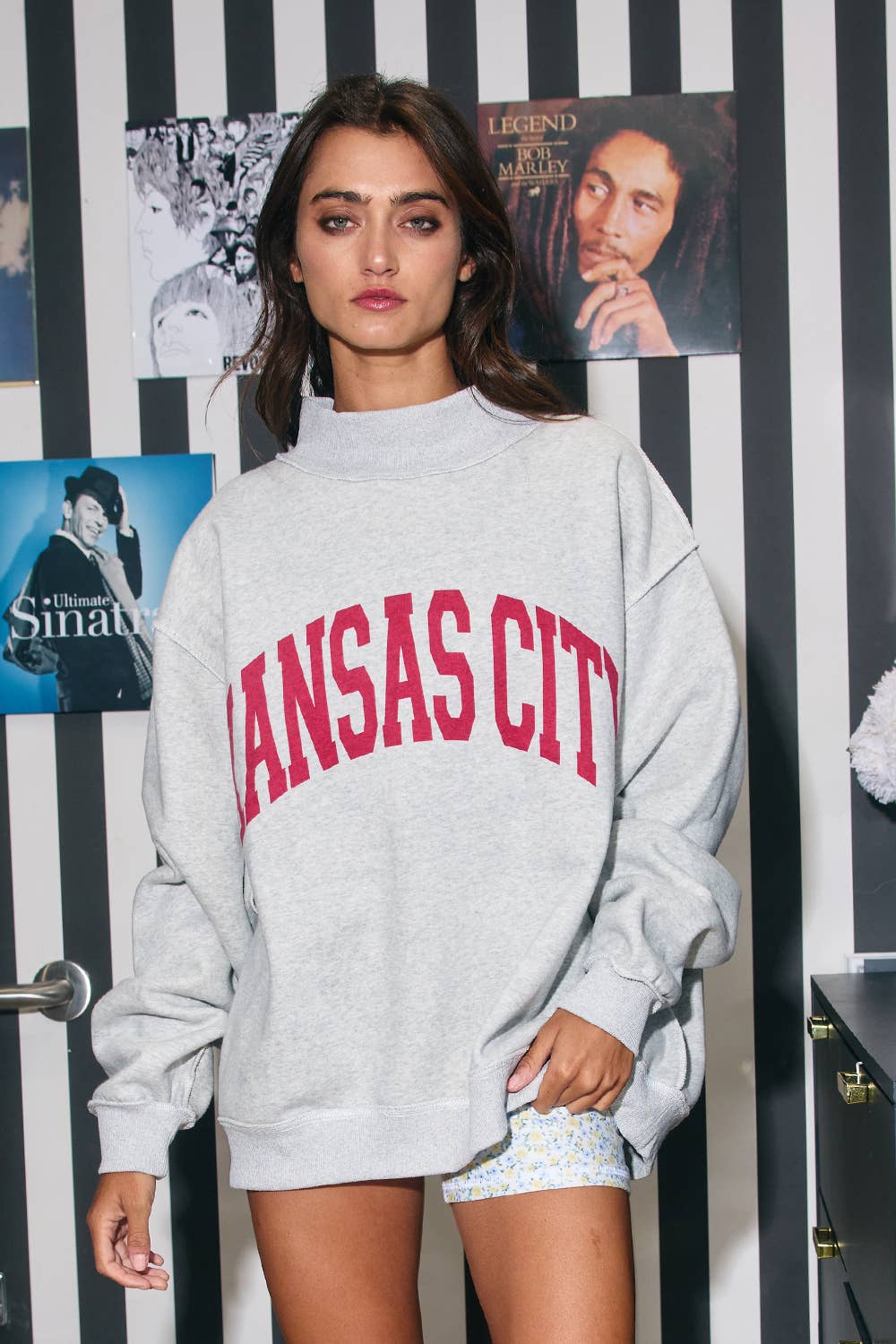 KANSAS CITY Reversible  Sweatshirts