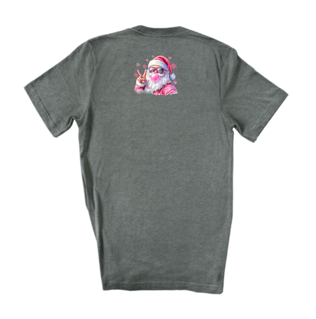 Bubble Santa Rhinestone Graphic Tees