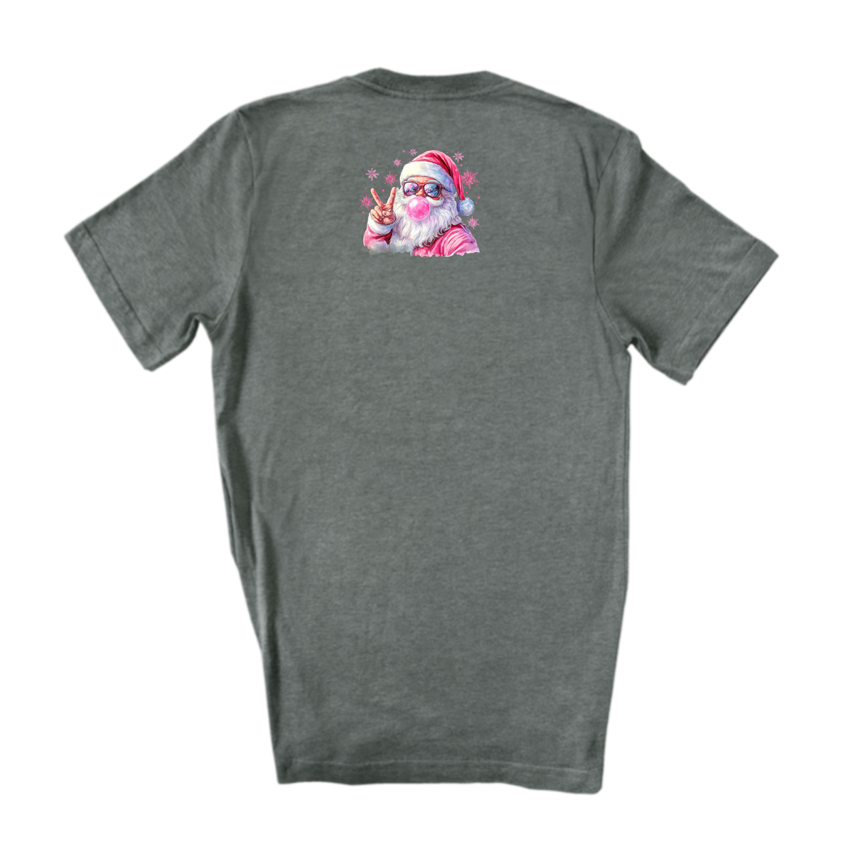 Bubble Santa Rhinestone Graphic Tees