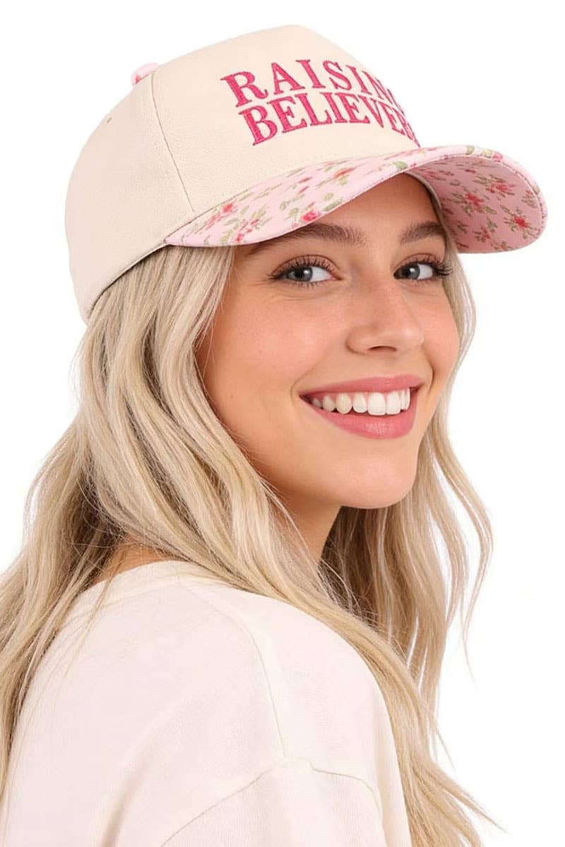 Raising Believers Two Tone Cotton Hat