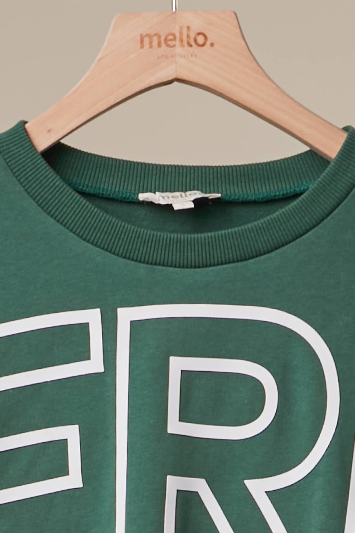 Merry Christmas  Letter print Sweatshirt