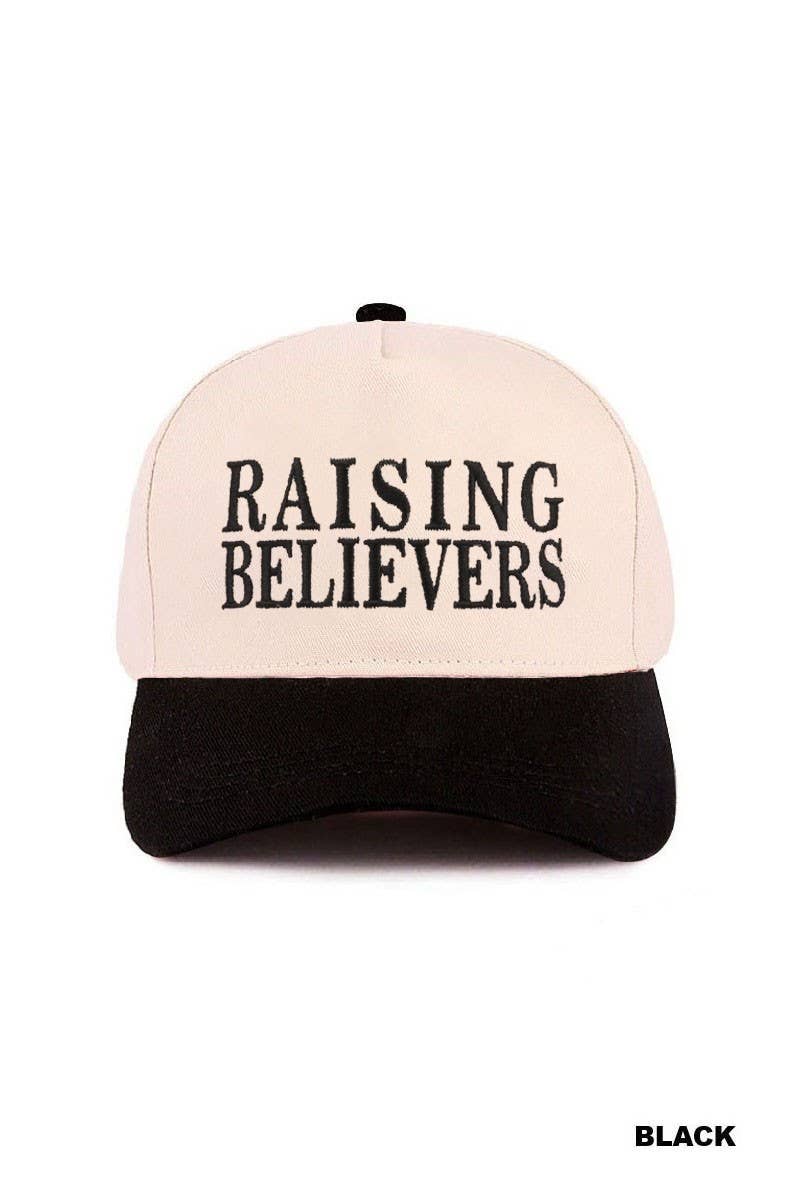 Raising Believers Two Tone Cotton Hat