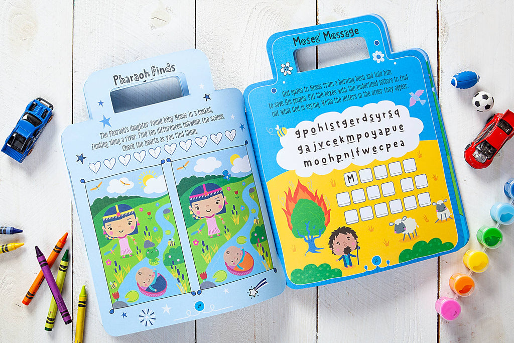 My Bible Backpack Activity Book (Valentine's Day Gifts)