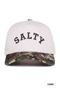 Salty Two-tone Canvas Cotton Cap