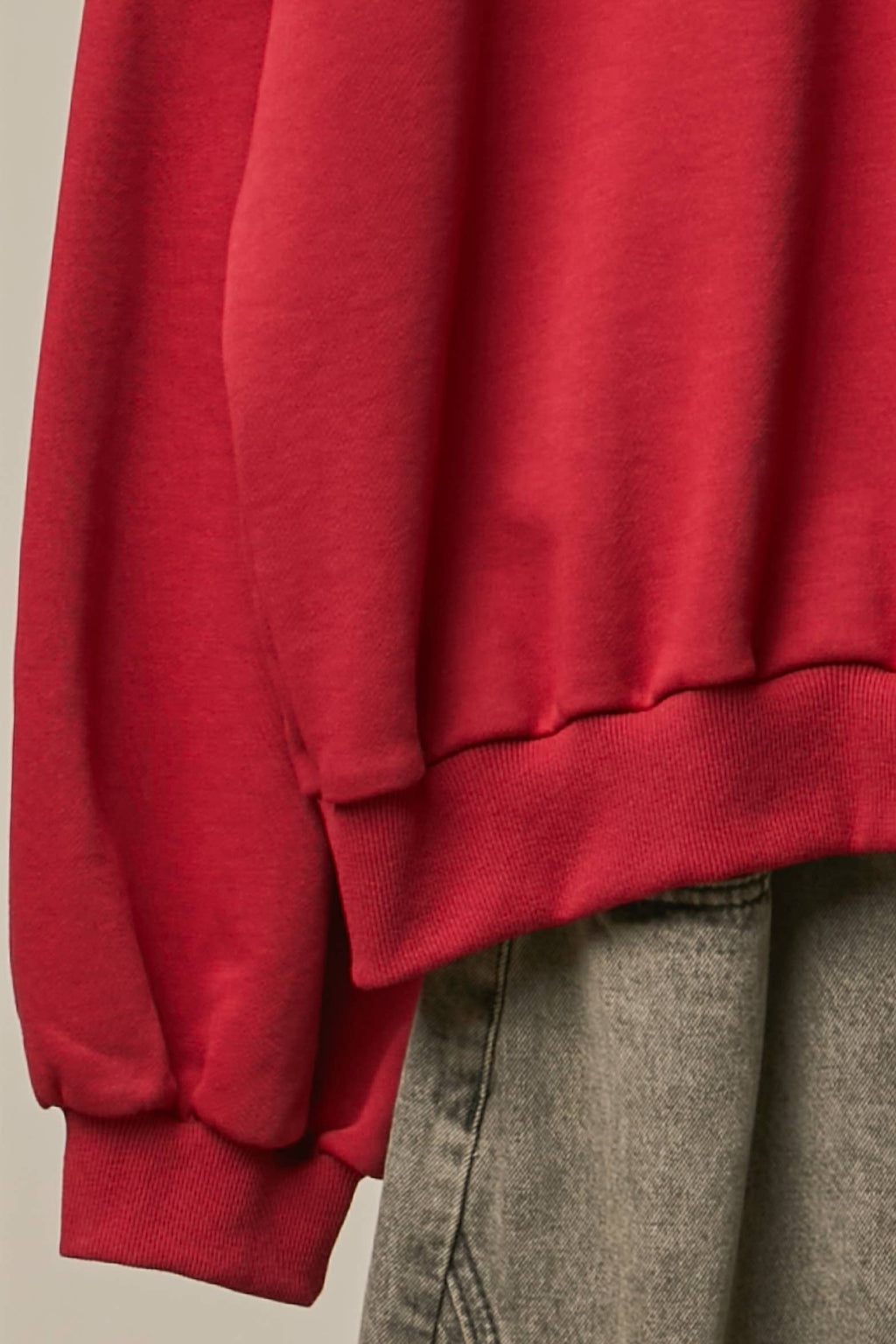 Merry Christmas  Letter print Sweatshirt
