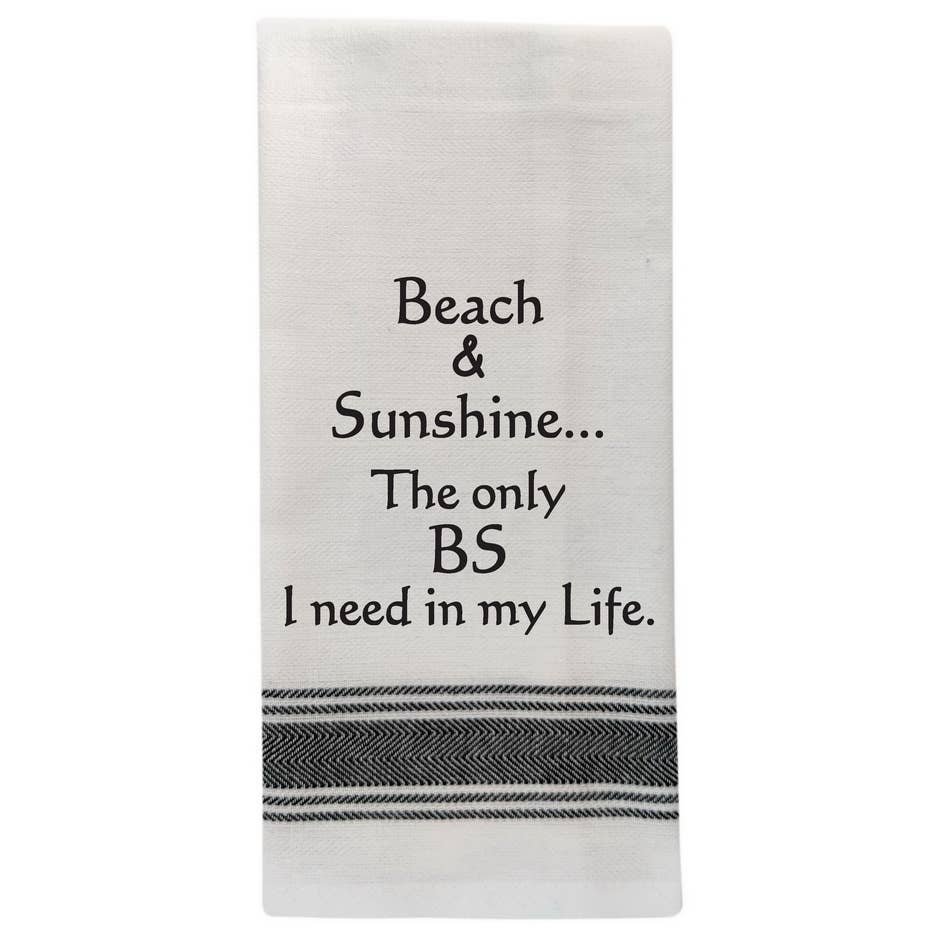 Beach & Sunshine… Kitchen Tea Towel