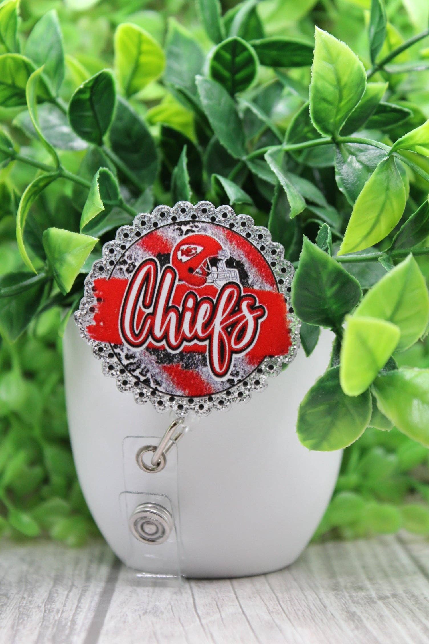 Kansas City Chiefs Badge/ID Holder Reel