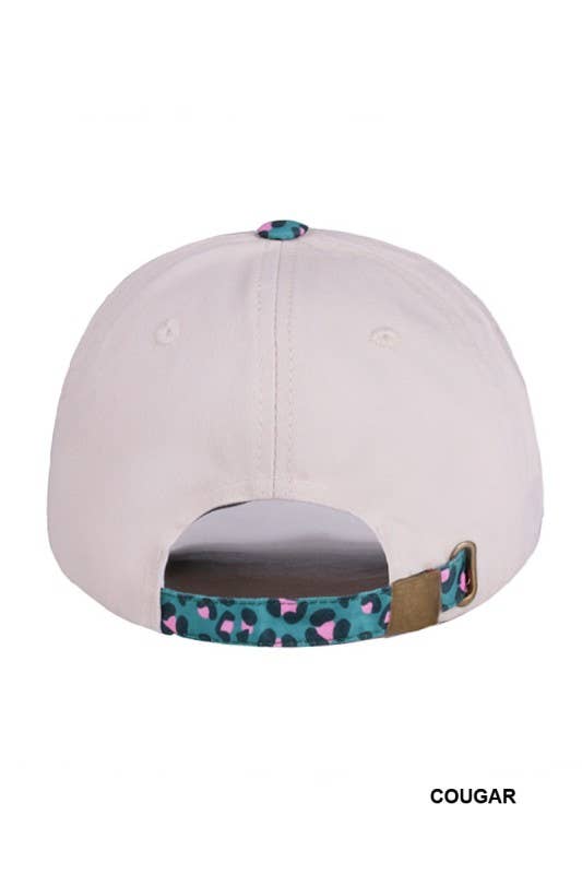 Mommin' Two Tone Canvas Cotton Cap