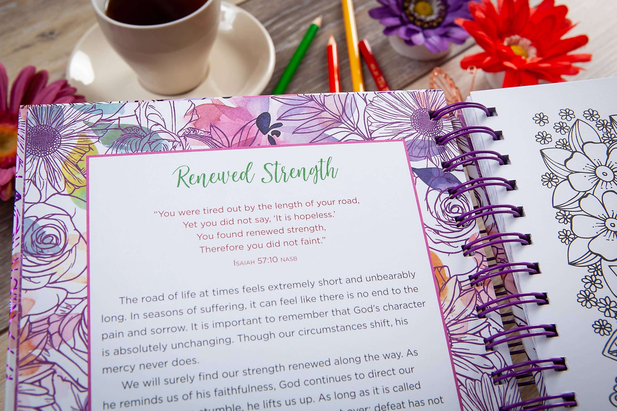 Hope for Today (Devotional Coloring Book, New Year New Me)