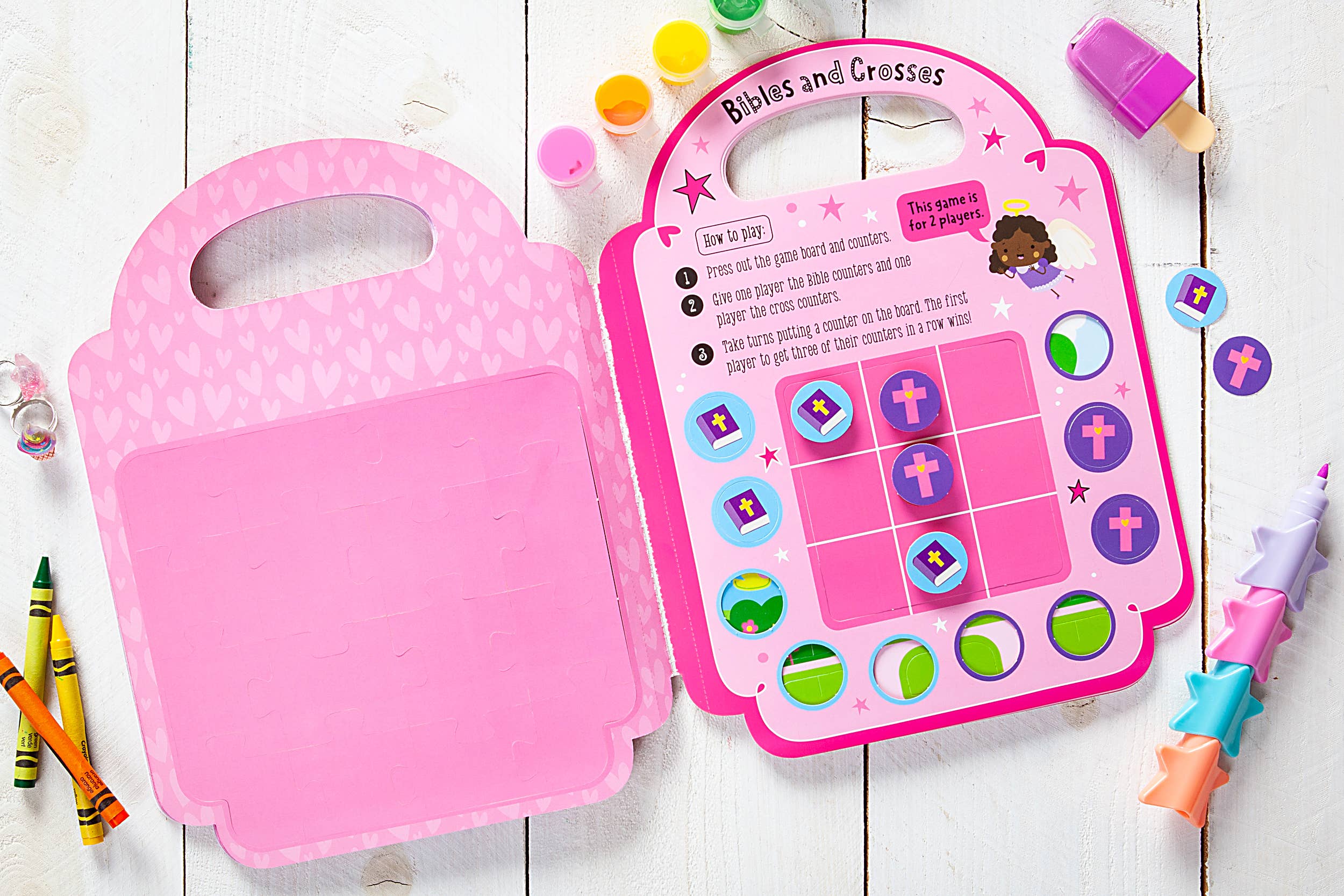 My Pretty Pink Bible Activity Book (Valentine's Day Gifts)