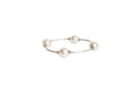 12mm Crystal White Pearl Blessing Bracelet