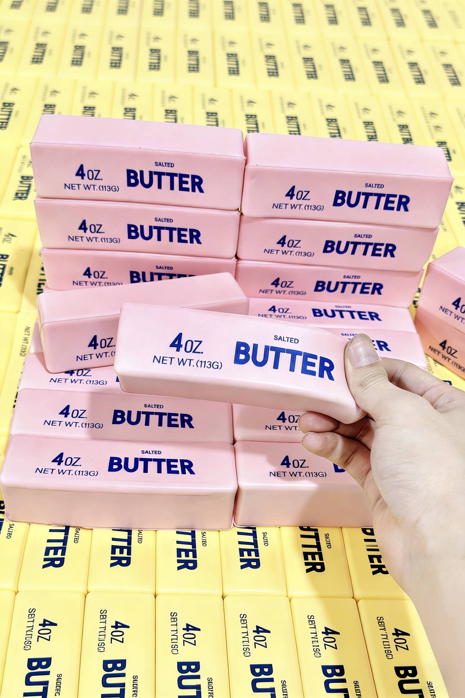 Slated Butter Relieve Pressure Squishy Toy
