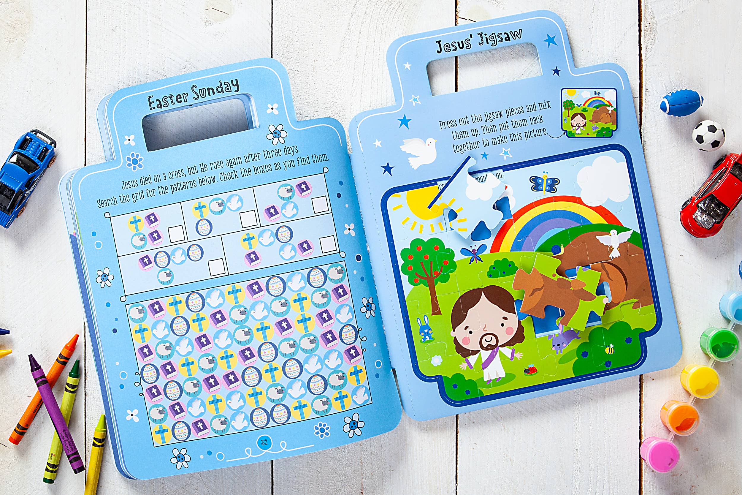 My Bible Backpack Activity Book (Valentine's Day Gifts)