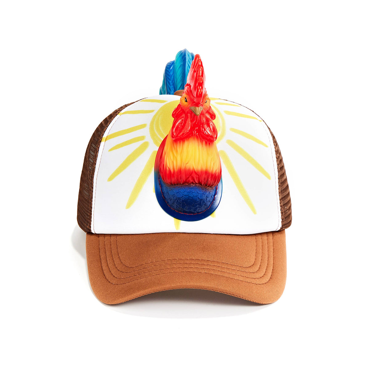 Rooster | Unisex Trucker Hat Base Cap Mesh Back