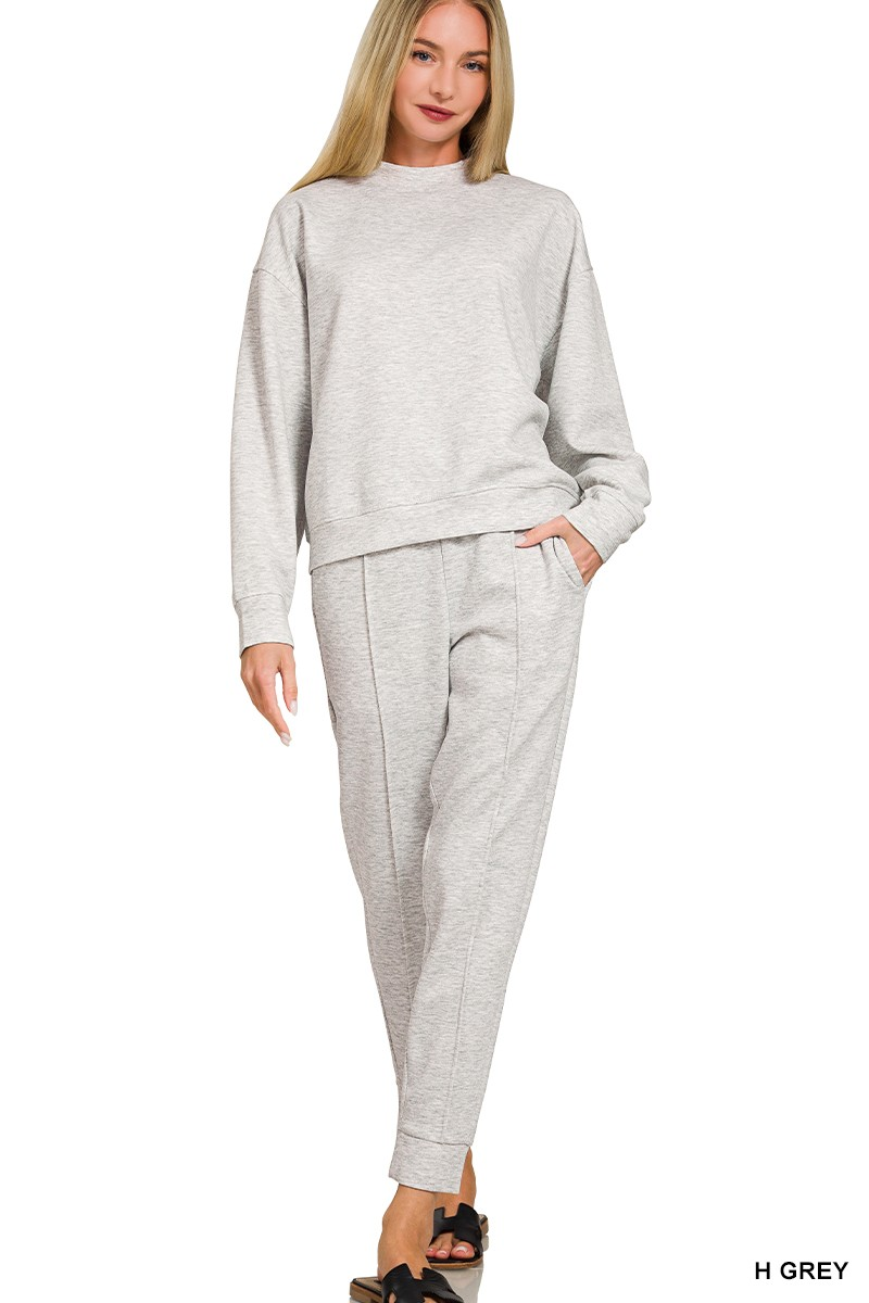 SCUBA MOCK NECK PULLOVER & JOGGERS SET